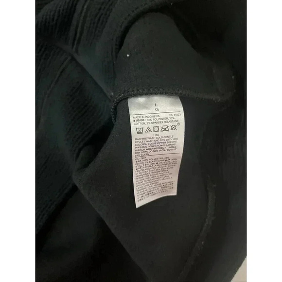 Banana Republic Womens Large Textured Fleece Workout Jacket Lounge Performance - Picture 5 of 7